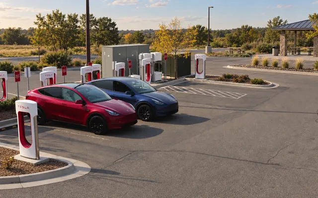 Tesla Emergency Drive Away: largimi emergjent nga Supercharger Tesla Emergency Drive Away: largimi emergjent nga Supercharger