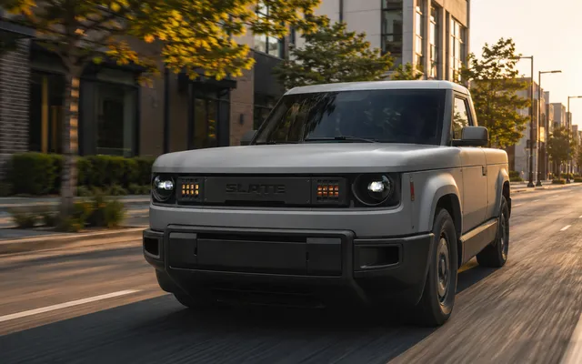 Slate Truck: çfarë përfshin çmimi 26.400 $ dhe shtesat