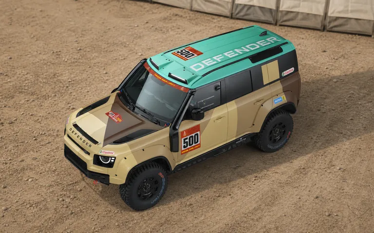 Defender Dakar: teknika e versionit rrugor të fituesit të rally-t