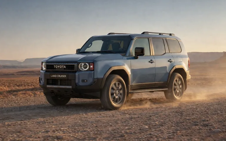 Toyota Land Cruiser Prado 2026 — rikthehen fenerët e rrumbullakët Toyota Land Cruiser Prado 2026 — rikthehen fenerët e rrumbullakët
